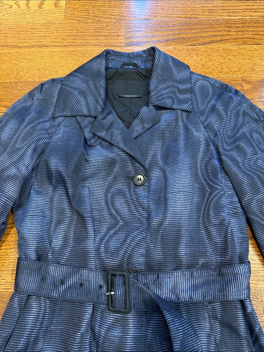 Prada Woman’s Belted Trench Coat - Picture 3 of 12